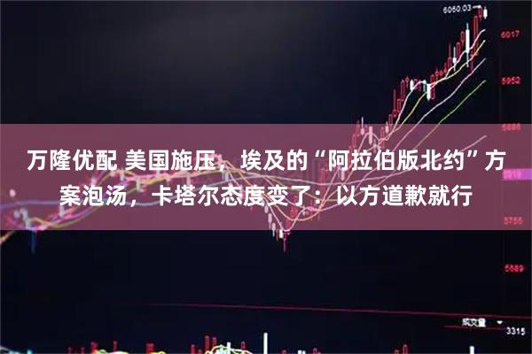 万隆优配 美国施压，埃及的“阿拉伯版北约”方案泡汤，卡塔尔态度变了：以方道歉就行